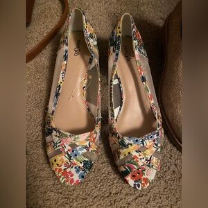 East 5th Women's Multicolor Floral Flats